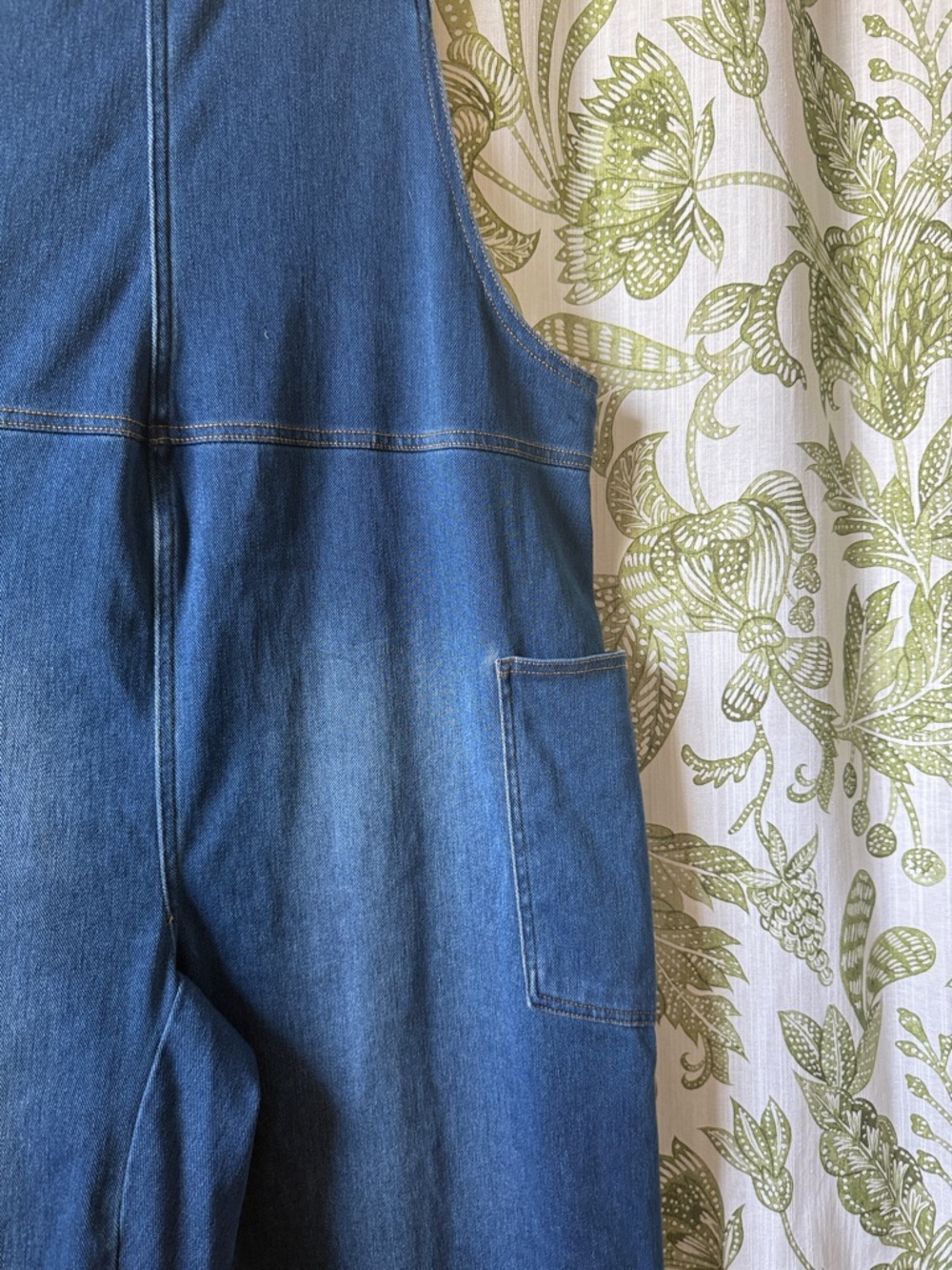 NWOT Halara Women'sBlue Denim Overalls - Picture 5 of 7
